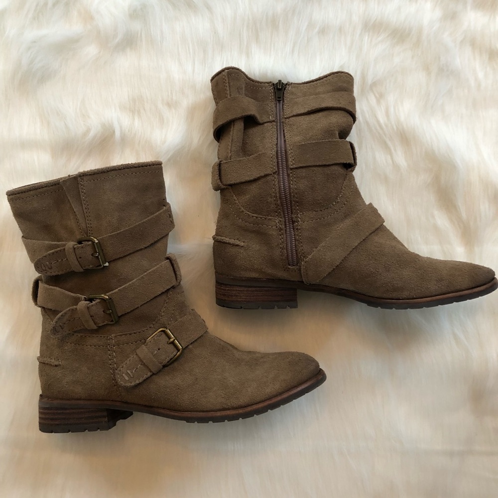 Dolce Vita DV women’s boots size 7.5 Tan Buckle